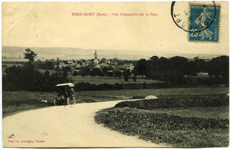 Port-Mort. Vue d'ensemble sur le Pays.