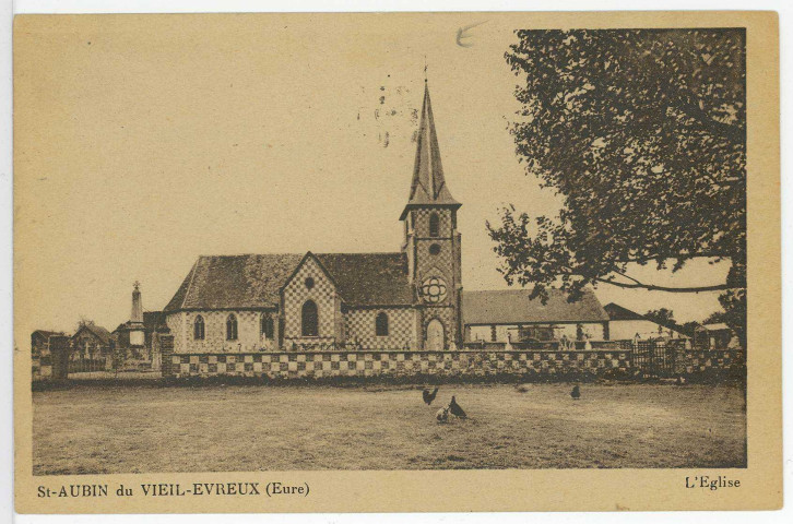 Vieil-Évreux (Le). L'Eglise.