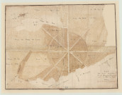 Baux-Sainte-Croix (Les) - "Plan du Grand Chambellan en forest d'Esvreux". *