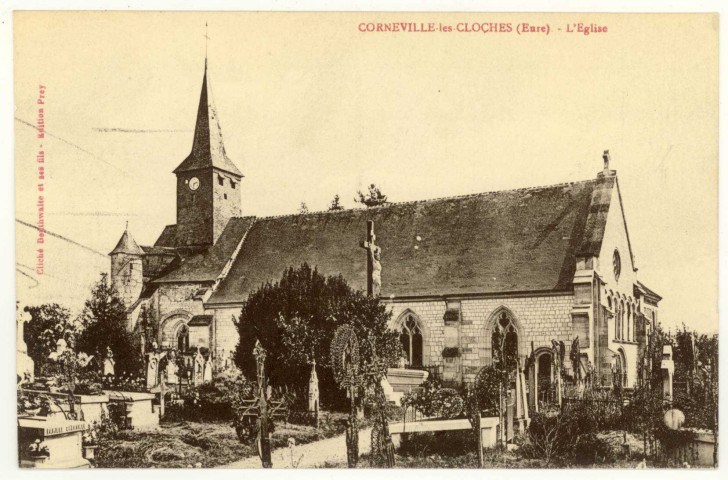 Corneville-sur-Risle. L'Eglise.