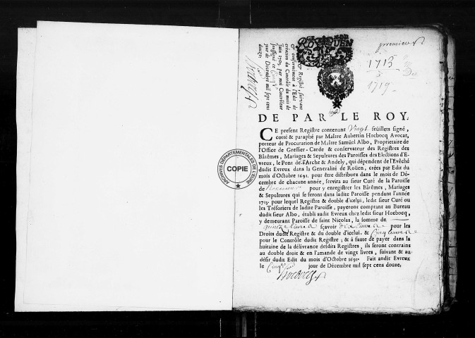 BMS (1713-1736)