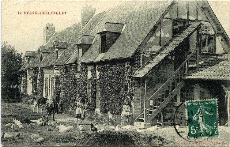 Andelys (Les). Le Mesnil-Bellanguet - Ferme.
