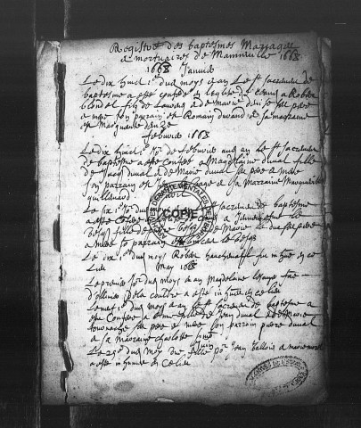 BMS (1668-1703)