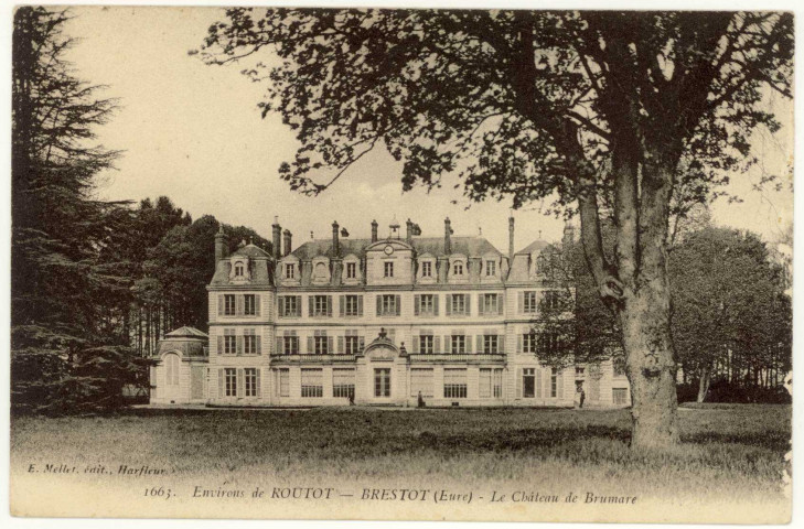 Brestot. Le Château de Brumare.