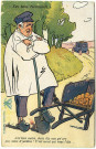 Divers. Ces bons Normands. - Avé leux autos, dans dix ans gn'ara pus mais d'jardins ! C'est moué qui vous l'dis...