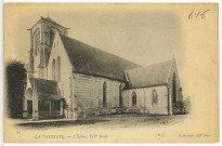 Saussaye (La). L'Eglise (XIVe siècle).