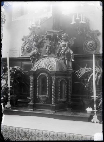 Tabernacle de l'église de Lyons-La-Forêt (Eure).