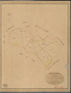 Saint-Luc. Tableau d'assemblage _ du Plan Parcellaire de la Commune de Saint Luc _ Canton de Evreux Sud - Evreux - Eure. _ Terminé sur le Terrain le 2 Septembre 1842, sous l'administration de M. Zédé, Préfet _ M. Roussel, Maire _ sous la Direction de M. Garnier, Directeur des Contributions directes _ M. Le Fébure, Géomètre en Chef. _ Par M. Lefebure, Géomètre de 1re classe.