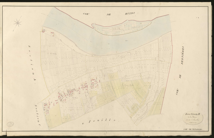 Venables. Section B _ de la Mare _ 1re de 2 Feuilles