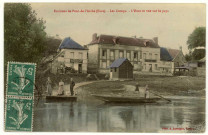 Damps (Les). L'Eure et vue sur le pays.
