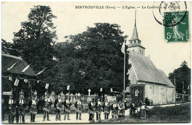 Berthouville. L'Eglise. - La Confrérie de Charité.