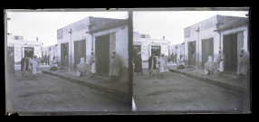 Ruelle d'un souk d'une ville algérienne (Algérie).
