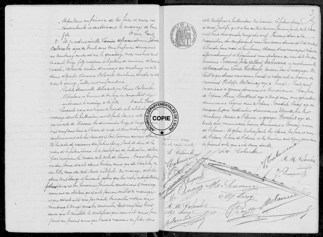 Mariages 1904
