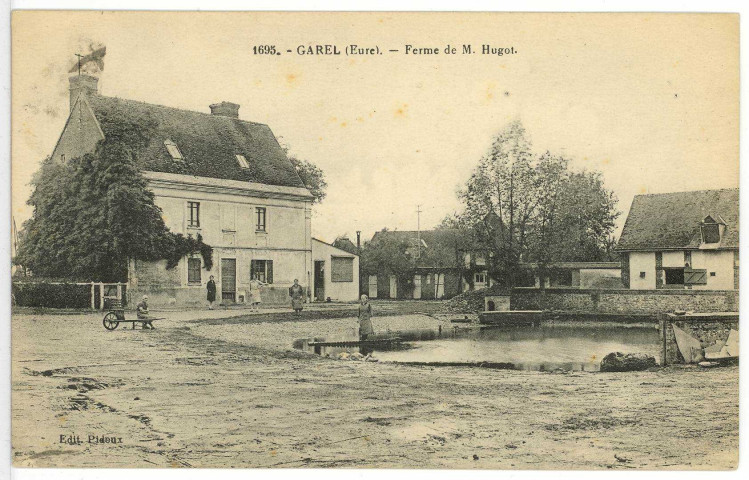 Plessis-Grohan (Le). Garel Ferme de M. Hugot.