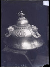 Église de Lilly (Eure), lampe.