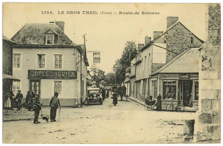 Gros-Theil (Le). Route de Brionne.