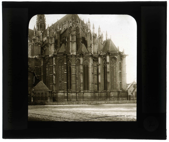 Cathédrale Notre-Dame d'Amiens (Somme), chevet.