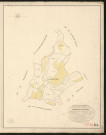 Bailleul-la-Vallée. Tableau d'assemblage du Plan Parcellaire de la Commune de Bailleul-la-Vallée. _ Canton de Cormeilles - Pontaudemer - Eure. _ Terminé sur le terrain en 1826, sous l'administration de M. Le Vicomte Raymond Delaitre, Préfet - M. Lasnes, Maire et sous la direction de M. Hurtelle, Directeur des Contributions directes. _ M. Hautier, Géomètre en Chef. _ Par M. Canu, Géomètre de 1re classe