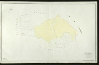 Corneville-sur-Risle. Section B _ du Bocage _ 2e de 3 Feuilles