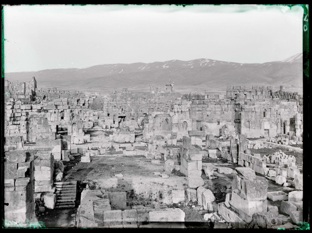Ruines du sanctuaire de Baalbeck (Liban).