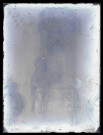 Église Sainte-Trinité de Bosc-Bénard-Crescy (Eure), statue de Sainte-Avoie.