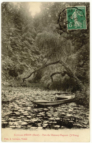 Civières. Parc du Chesnay-Haguest-L'Etang.