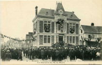 Ecouis. Fêtes d'Inauguration de la Mairie. - Le Discours de M. le Maire.