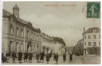 Pont-Saint-Pierre. La Mairie et les Ecoles.