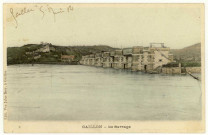 Gaillon. Le Barrage.