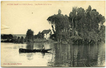 Notre-Dame-de-l'Isle. Les bords de la Seine.