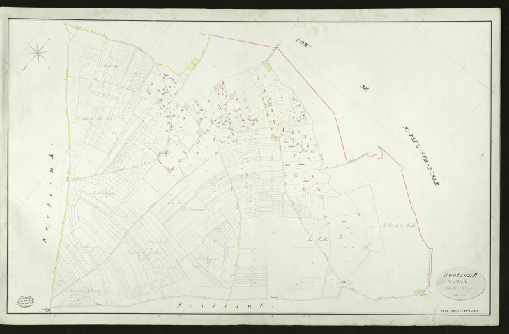 Campigny. Section B _ de la Viéville _ Feuille Unique