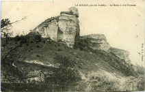 Andelys (Les). La Roque - La Roche à tête d'homme.