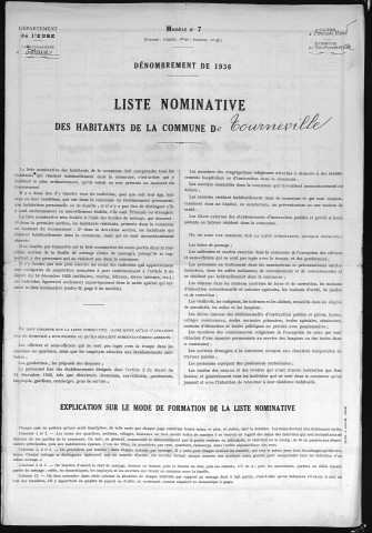 TOURNEVILLE 1936