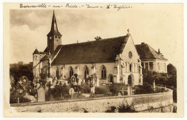 Corneville-sur-Risle. L'Eglise.