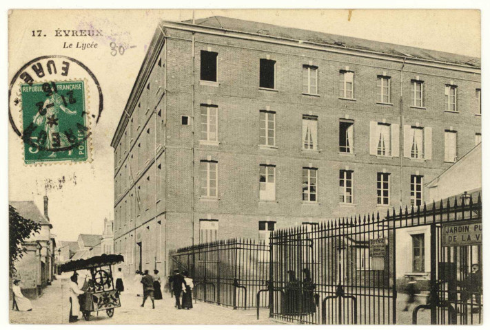 Evreux-Ville. Le Lycée.