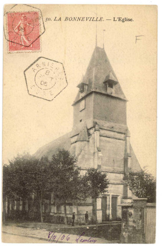 Bonneville-sur-Iton (la). L'Eglise.