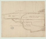 Romilly-la-Puthenaye - "Plan d'une partie de la seigneurie de Bougi et des terres du Prieuré de Grammont-lès-Beaumont". *