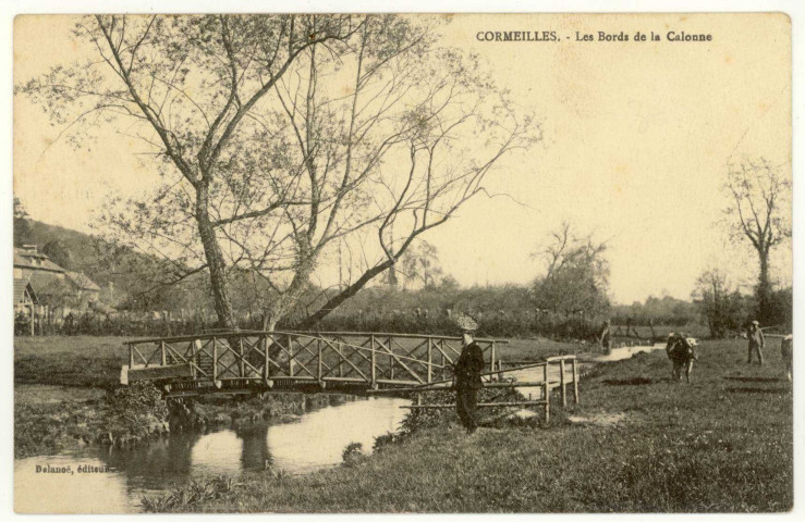 Cormeilles. Les Bords de la Calonne.
