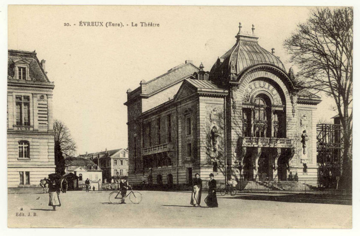 Evreux-Ville. Le Théâtre.