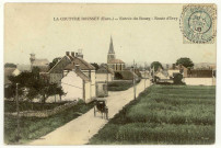 Couture-Boussey (La). Entrée du Bourg-Route d'Ivry.