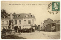 Bourgtheroulde. La Route d'Elbeuf-Hôtel de la Corne d'Abondance.