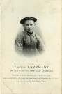 Andelys (Les). Lucien Lavenant, né le 17 Janvier 1896, aux Andelys. Hommage au jeune sauveteur qui, le 9 Janvier 1914, sauva au péril de sa vie et avec un grand sang-froid, l'équipage du "Colibri" sombré en Seine, au Pont-Neuf, à Paris.