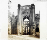 Ruines de l'abbaye de d'Hambye à Percy (Manche).