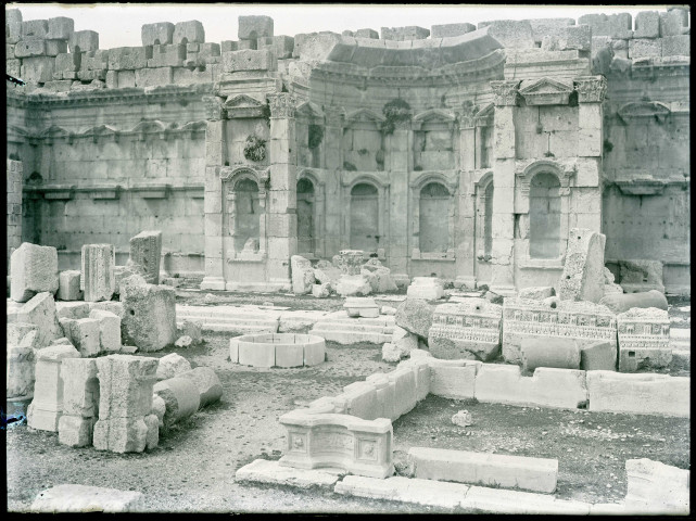 Ruines du sanctuaire de Baalbeck (Liban).