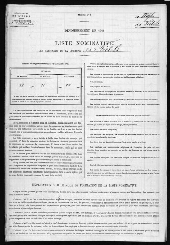 FRETILS(LES) 1911