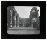 Thermes de Caracalla à Rome (Italie), tepidarium.