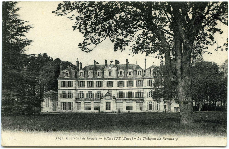 Brestot. Environs de Routot - Brestot (Eure) - Le Château de Bumare.