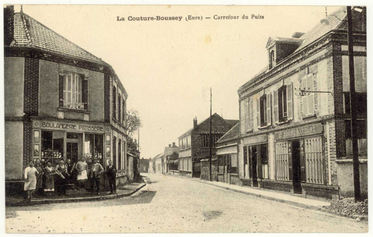 Couture-Boussey (La). Carrefour du Puits.
