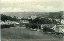 Andelys (Les). L'Entrèe du Grand Andely, de la Route d'Harquency.