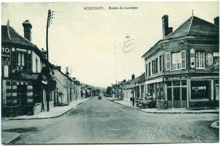 Acquigny. Acquigny. - Route de Louviers.